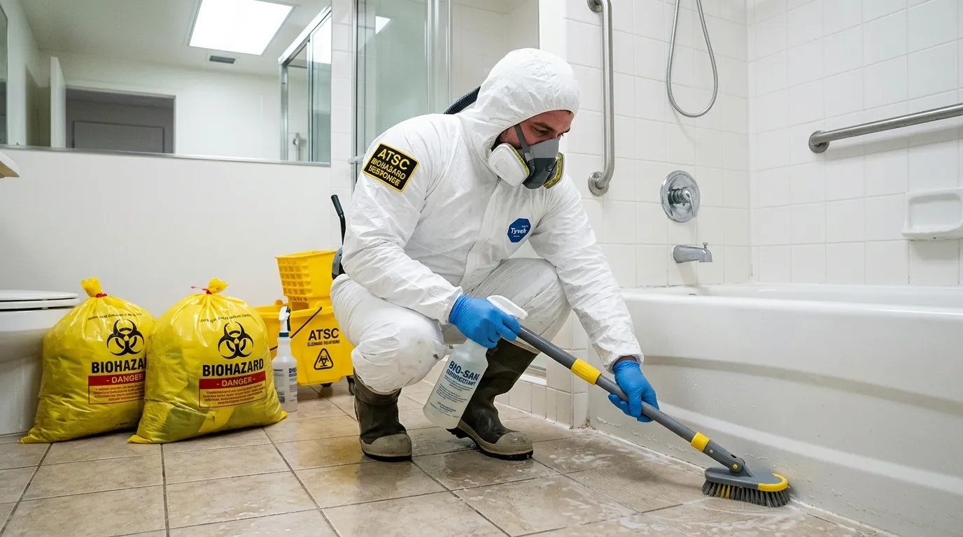 Decontamination equipment deployed for Blood Cleanup in Woodmoor